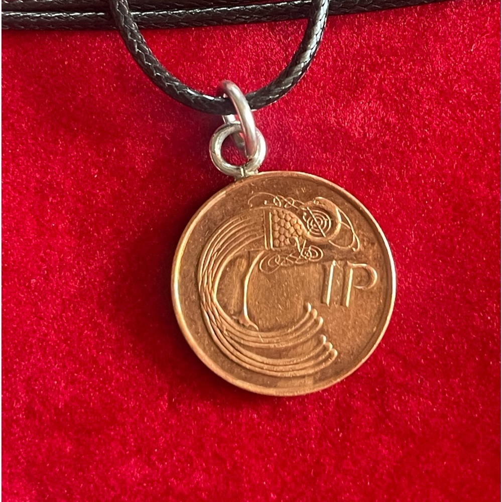 Ireland coin pendant necklace